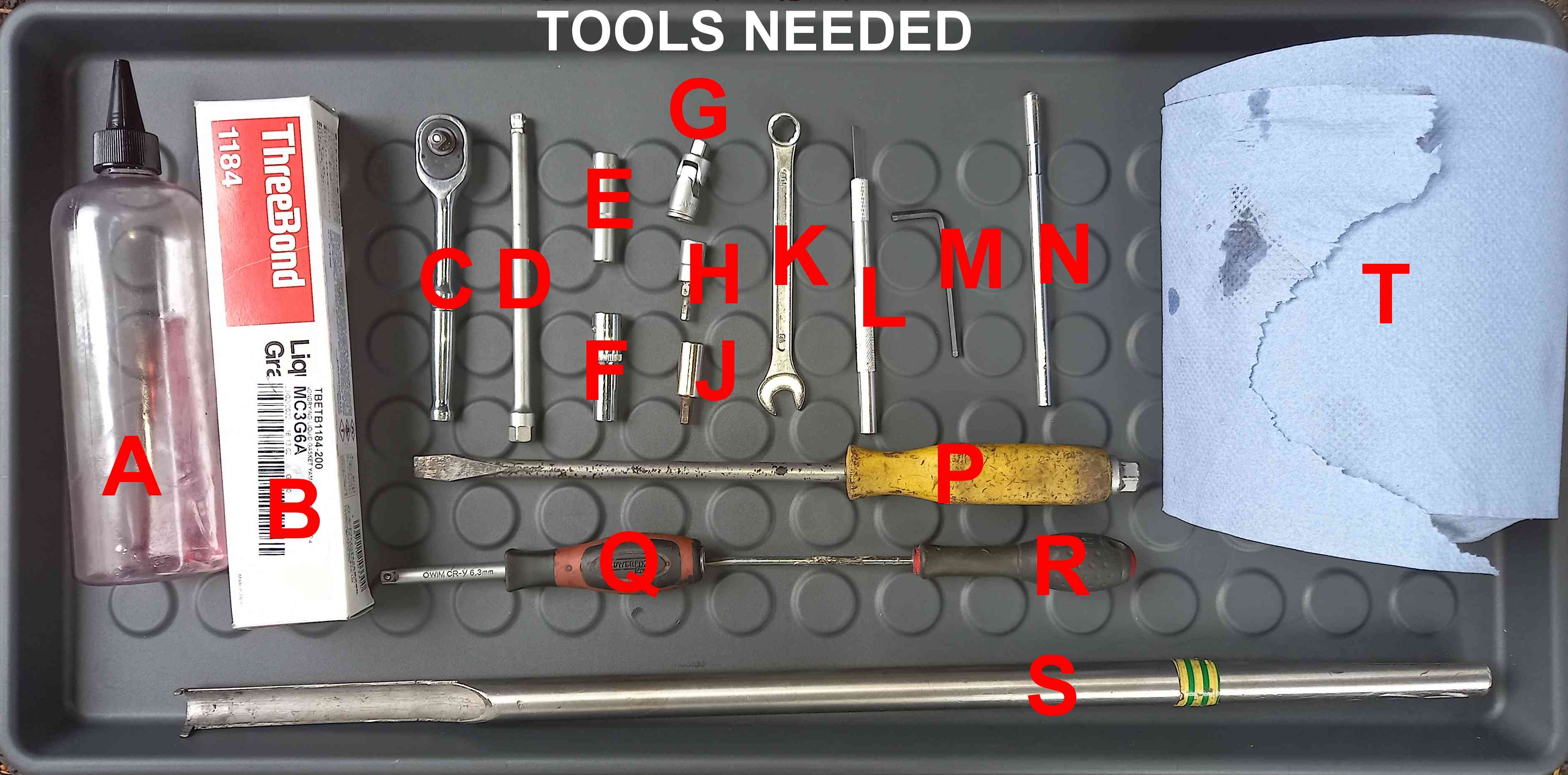 Tools needed